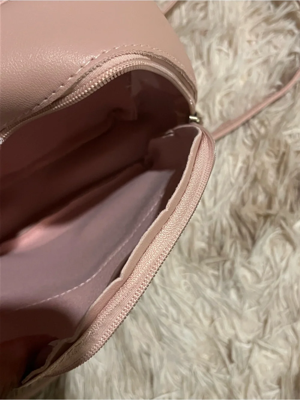 Mini Bow Accent Pink Crossbody Backpack - kids